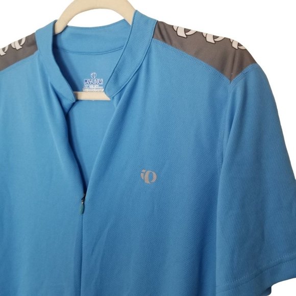 Pearl Izumi Select Series Mens L Blue Short Sleeve - Picture 4 of 7